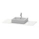 Duravit Console XSquare 80x55 cm, chêne noir, avec 1 découpe