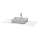 Duravit Console XSquare 80x55 cm, chêne noir, avec 1 découpe-4