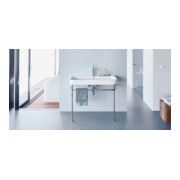 Duravit Consoles métal Happy D.2 97,3x49,1cm, f 231810, renforcée +5cm, chromée-2