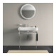 Duravit Consoles métalliques Happy D.2 77,3x49,1 cm, f 231880, renforcée +5 cm, chrome