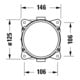 Duravit Corps encastré DN 15, pour mitigeur bain sur pied-3
