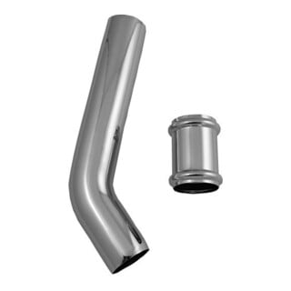 Duravit Coude d'évacuation Architec d=3,2 cm, avec double manchon, chrome
