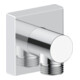 Duravit Coude mural DN 15, sans douchette, rosace carrée, chromé-1