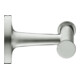 Duravit Crochet à serviette Starck T 6x7,6 cm, double, acier inoxydable brossé-2