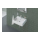 Duravit Crochet à serviette Starck T 6x7,6 cm, double, acier inoxydable brossé