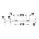Duravit D-Code Abattant WC sans frein de chute, amovible, blanc