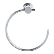 Duravit D-Code Anneau porte-serviettes 16,9x18,2x6,7 cm, chrome