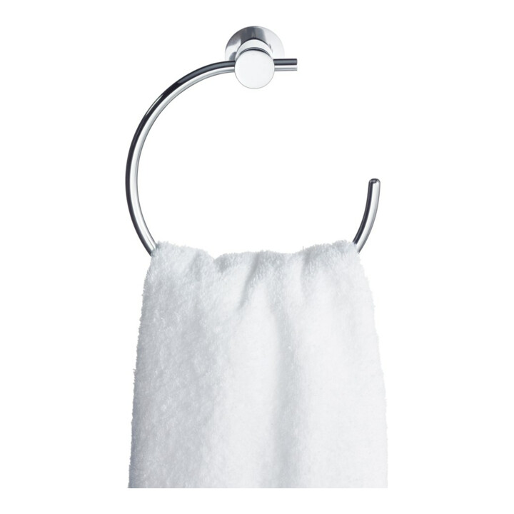 Duravit D-Code Anneau porte-serviettes 16,9x18,2x6,7 cm, chrome