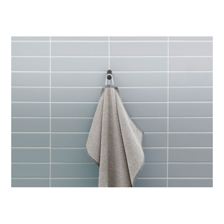 Duravit D-Code Crochet à serviette 1,6x5,5 cm, noir mat