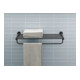 Duravit D-Code Étagère à serviettes 65x11,2x22 cm, noir mat