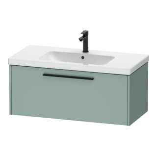 Duravit D-Code Meuble sous lavabo 98,4x40x46 cm, 1 porte, fjordgr. ma, Gr. sw