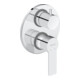 Duravit D-Code Mitigeur monocommande encastré pour baignoire, 19 l, chrome