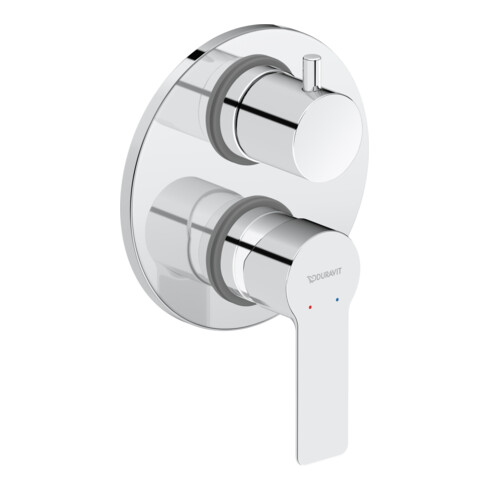 Duravit D-Code Mitigeur monocommande encastré pour baignoire, 19 l, chrome