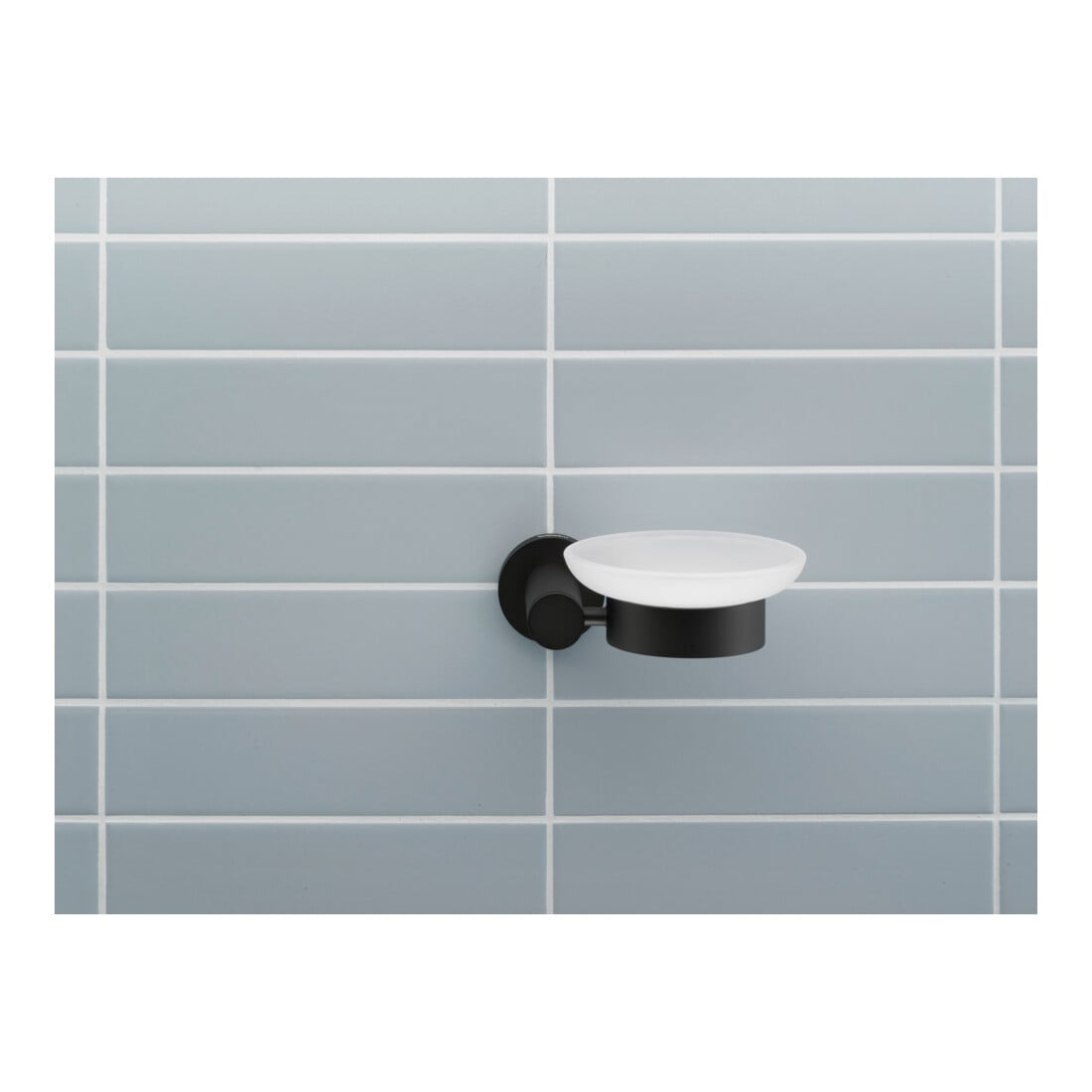 Duravit D-Code Porte-savon 13,5x12 cm, céramique blanche mate