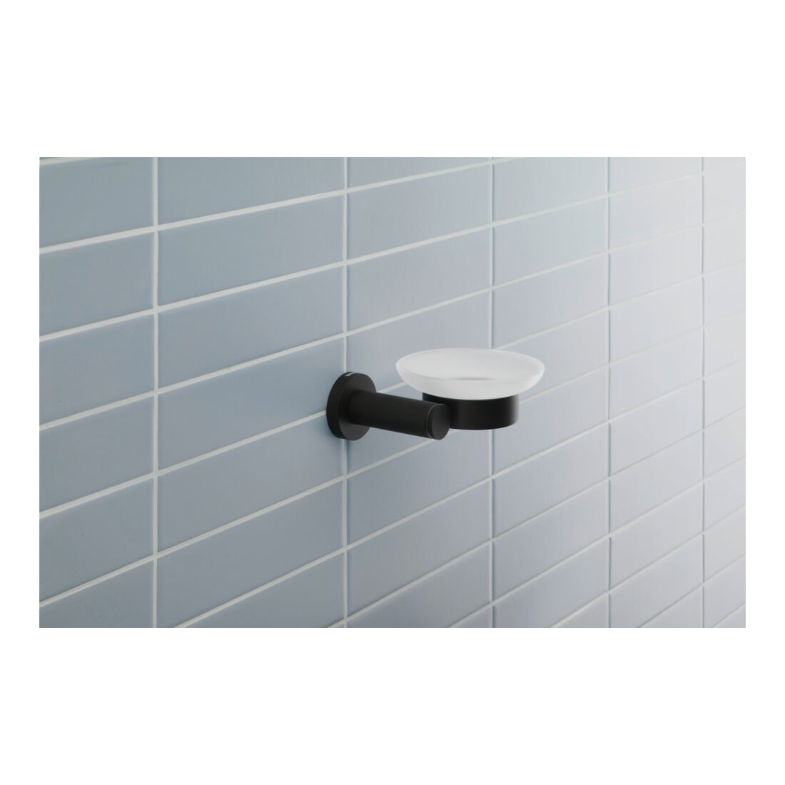Duravit D-Code Porte-savon 13,5x12 cm, céramique blanche mate
