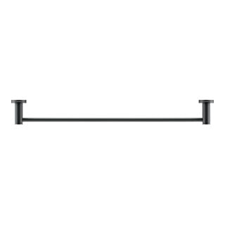 Duravit D-Code Porte-serviettes 64,8x4,8x8 cm, noir mat, mural