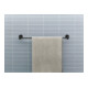 Duravit D-Code Porte-serviettes 64,8x4,8x8 cm, noir mat, mural