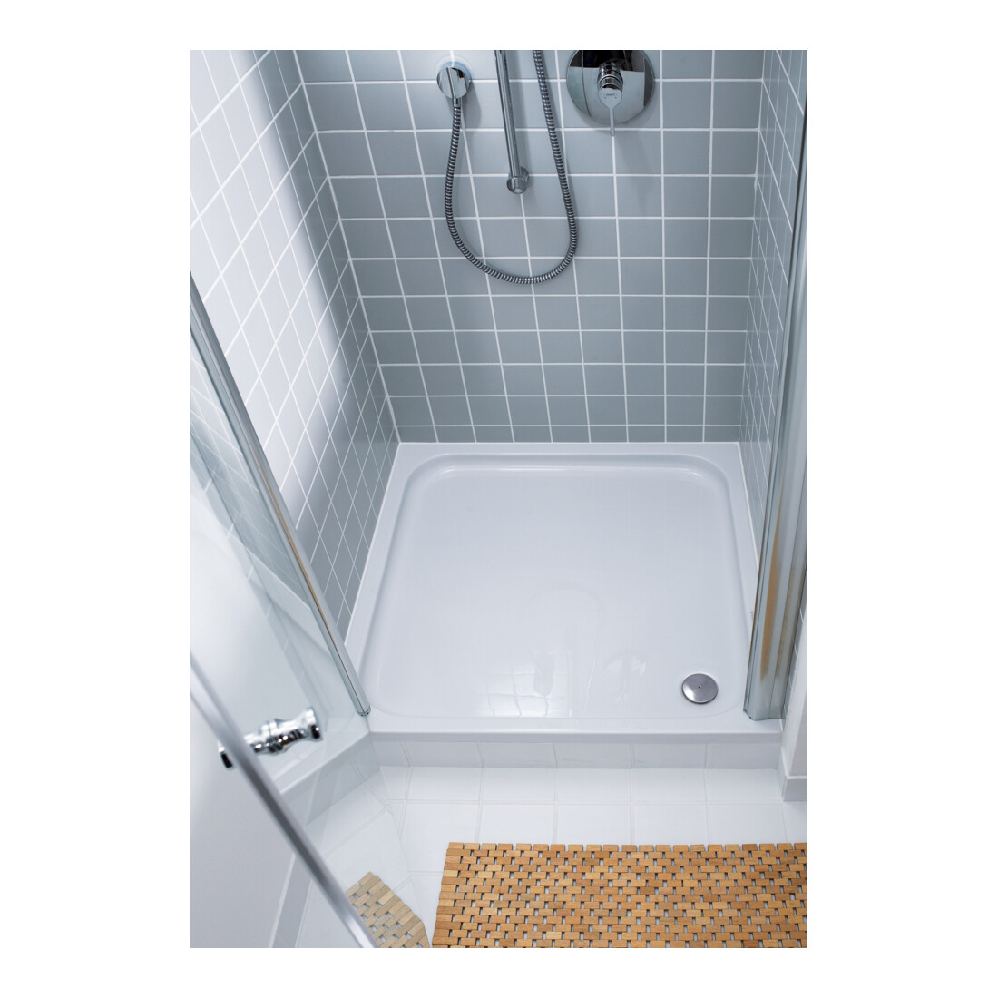 Duravit D-Code Receveur de douche Quadrat 80x80x8,5 cm, blanc