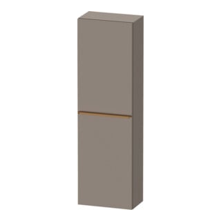 Duravit D-Neo Demi-colonne 40x24 cm, 1 porte, 4 étagères, à gauche, b geb/Bas ma