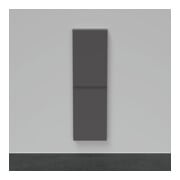 Duravit D-Neo Demi-colonne 40x24x132 cm, 1 porte, 4 étagères, graphite mat-3