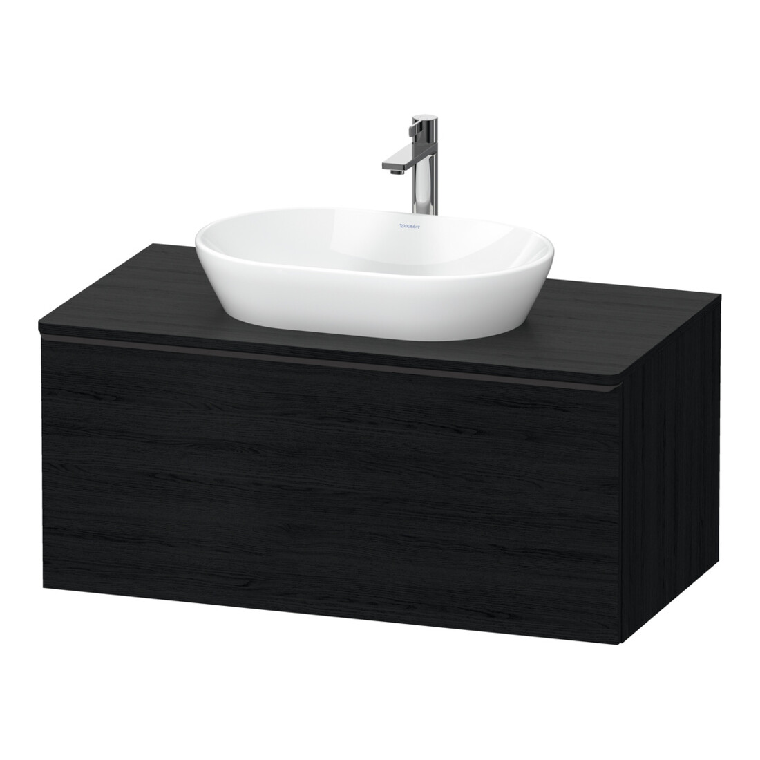 Duravit D-Neo Meuble sous-lavabo 100x55 cm, blanc/œuf, 1 tiroir, 1 porte, suspendu