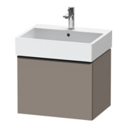 Duravit D-Neo Meuble sous-lavabo 58,4x44,2 cm, noir/Bas ma, 1 tiroir, suspendu