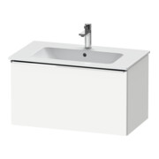 Duravit D-Neo Meuble sous lavabo 81x46,2 cm, chrome/blanc, 1 tiroir, suspendu
