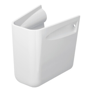 Duravit Demi-colonne D-Code 24,5x26,8 cm, blanc