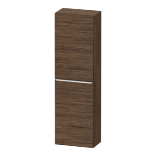 Duravit Demi-colonne D-Neo 40x24 cm, 1 porte, 4 étagères, à droite, ch/nb foncé