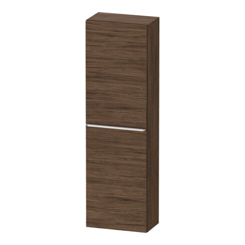 Duravit Demi-colonne D-Neo 40x24 cm, 1 porte, 4 étagères, à droite, ch/nb foncé