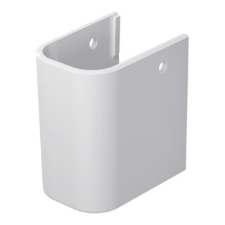 Duravit Demi-colonne Happy D.2 18x28cm, blanc