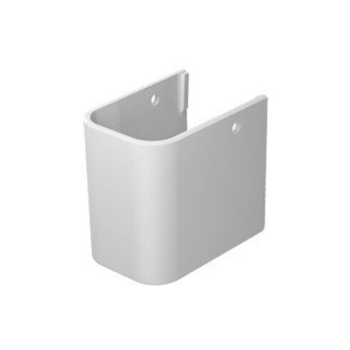 Duravit Demi-colonne Happy D.2 21x31 cm, blanc