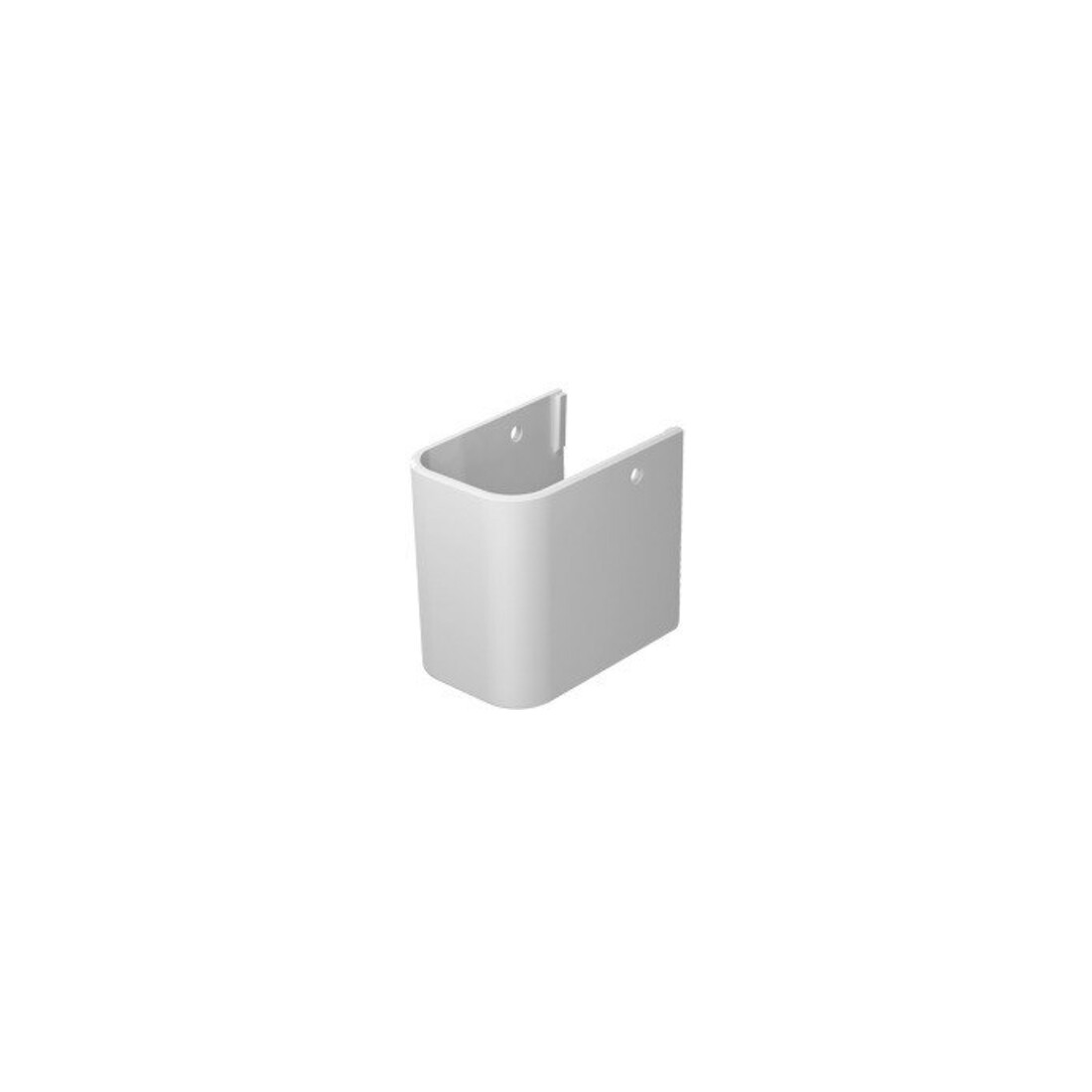 Duravit Demi-colonne Happy D.2 21x31 cm, blanc
