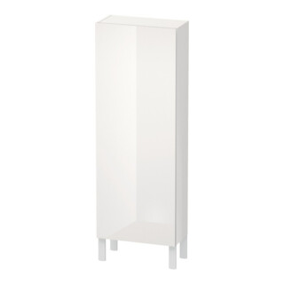 Duravit Demi-colonne L-Cube 50x24,3x132cm, porte droite, blanc brillant