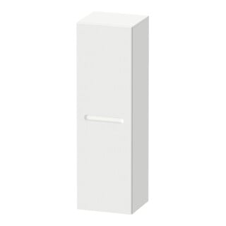 Duravit Demi-colonne No. 1 40x36x132 cm, 4 étagères, porte à droite, blanc mat