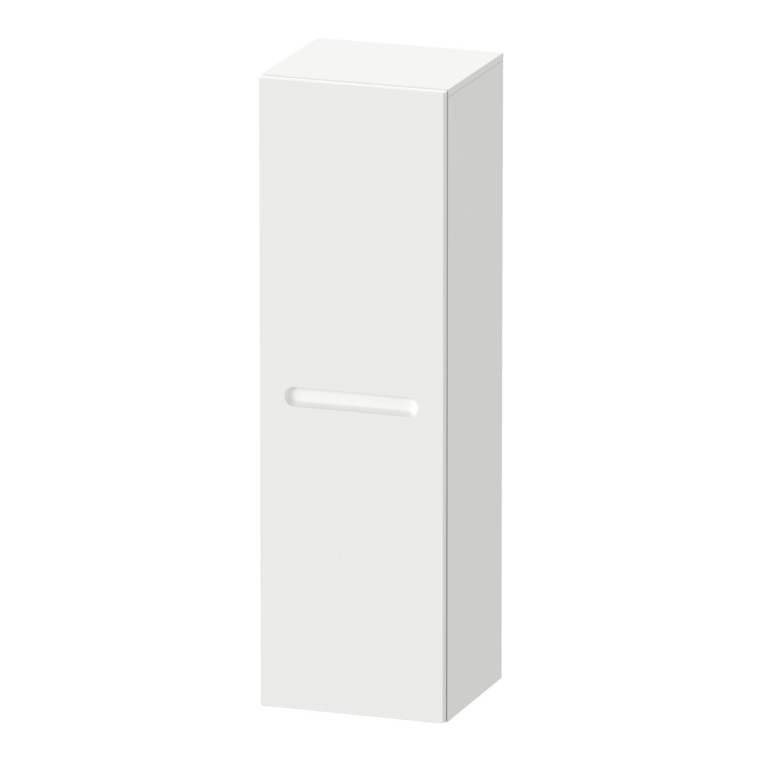 Duravit Demi-colonne No. 1 40x36x132 cm, 4 étagères, porte à droite, blanc mat
