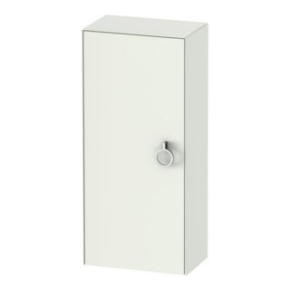 Duravit Demi-colonne White Tulip 40x24x88 cm, 1 porte avec poignée, à gauche, blanc mat