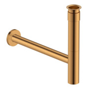 Duravit Design-Siphon für Waschtische, Bronze gebürstet