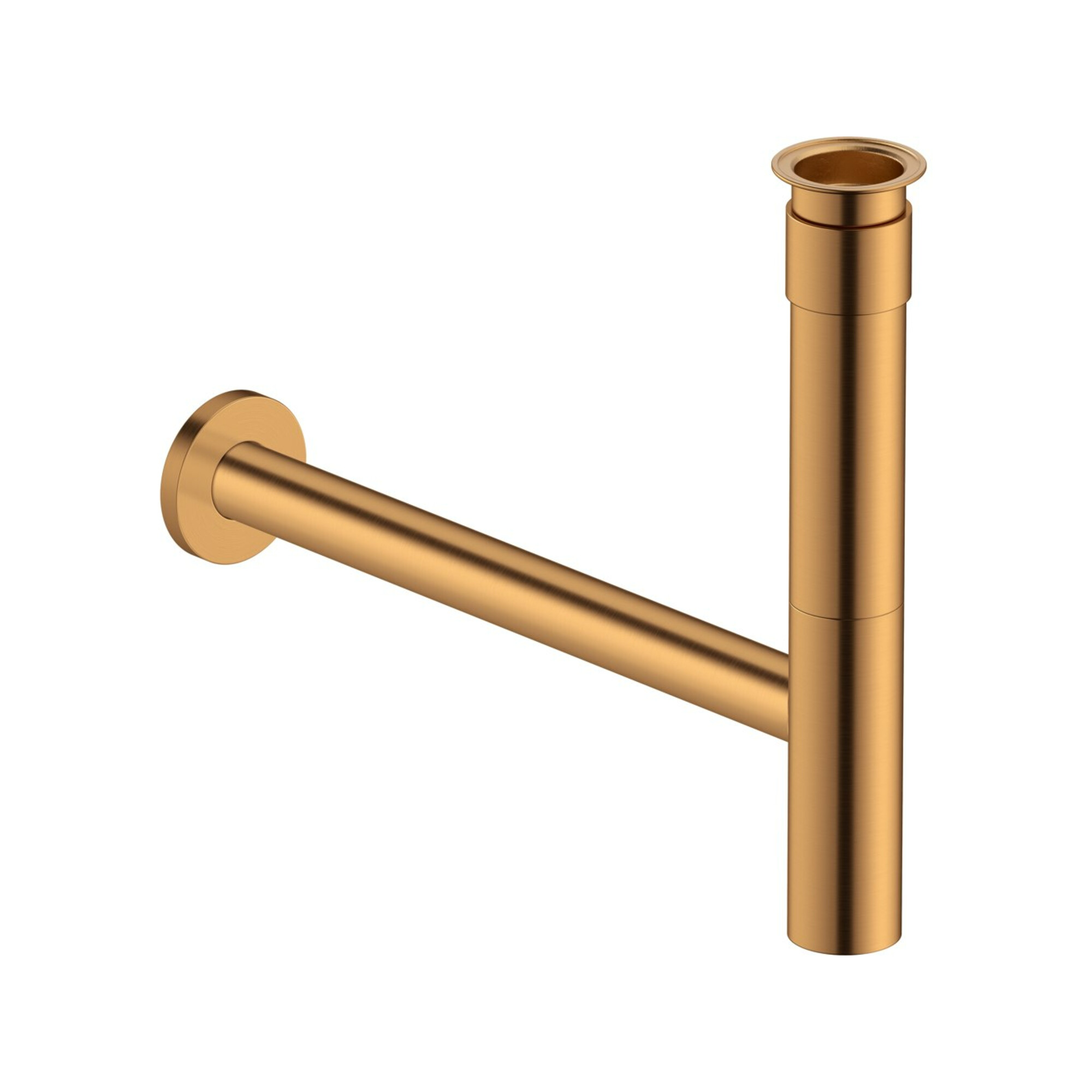Duravit Design-Siphon für Waschtische, Bronze gebürstet