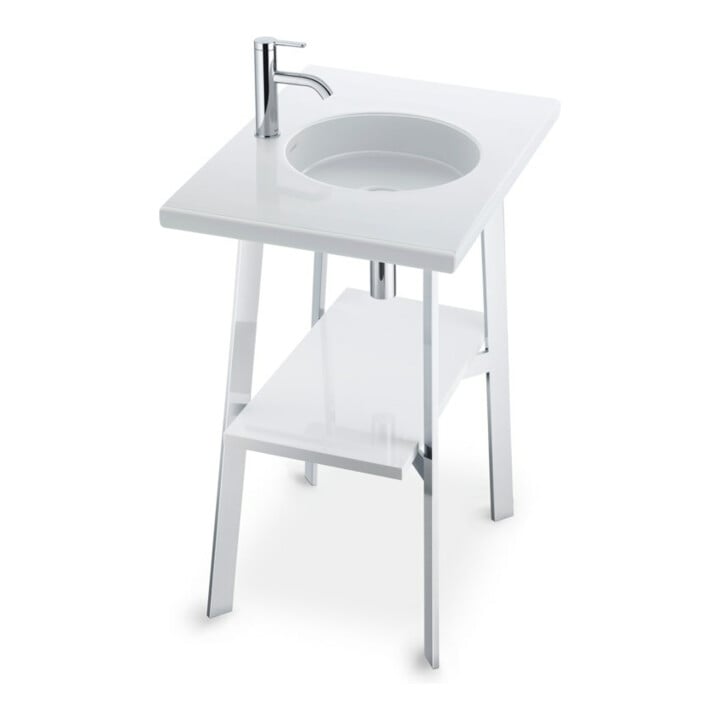 Duravit Design-Siphon für Waschtische, Gold poliert