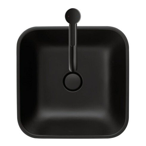 Duravit Design-Siphon für Waschtische, schwarz matt