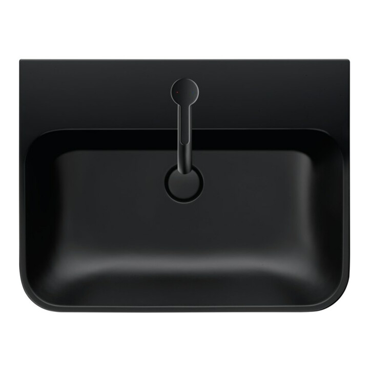 Duravit Design-Siphon für Waschtische, schwarz matt