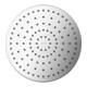 Duravit Douche de tête 1 jet 250 d 250 mm, raccord G 1/2, chrome/blanc-1