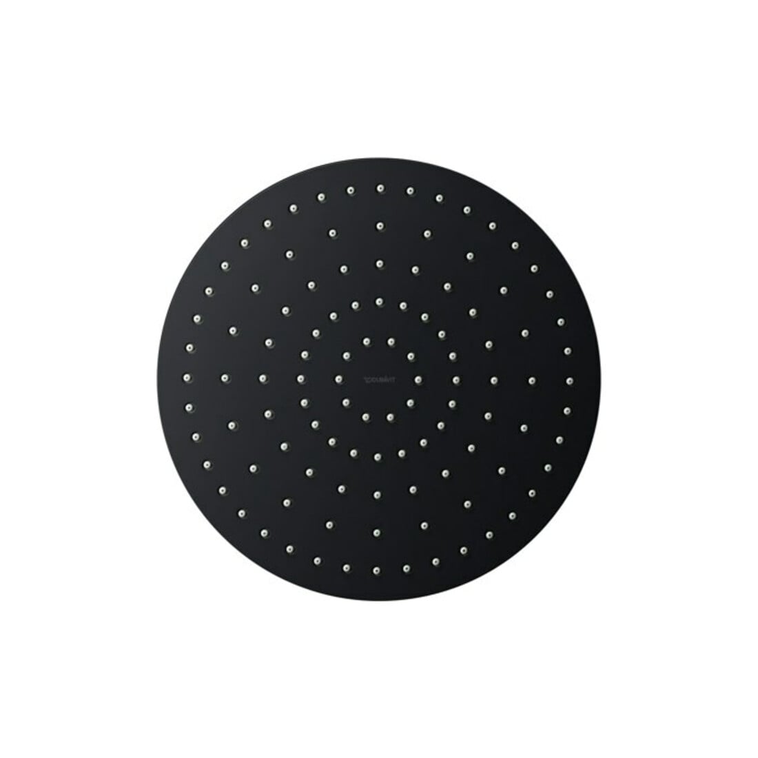 Duravit Douche de tête 1jet 250 d 250 mm, raccord G 1/2, noir mat