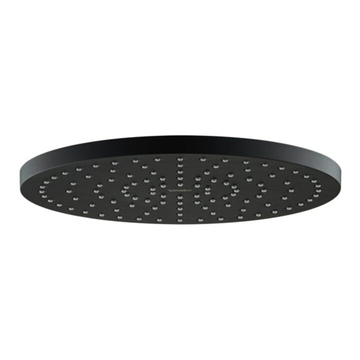 Duravit Douche de tête 1jet 250 d 250 mm, raccord G 1/2, noir mat