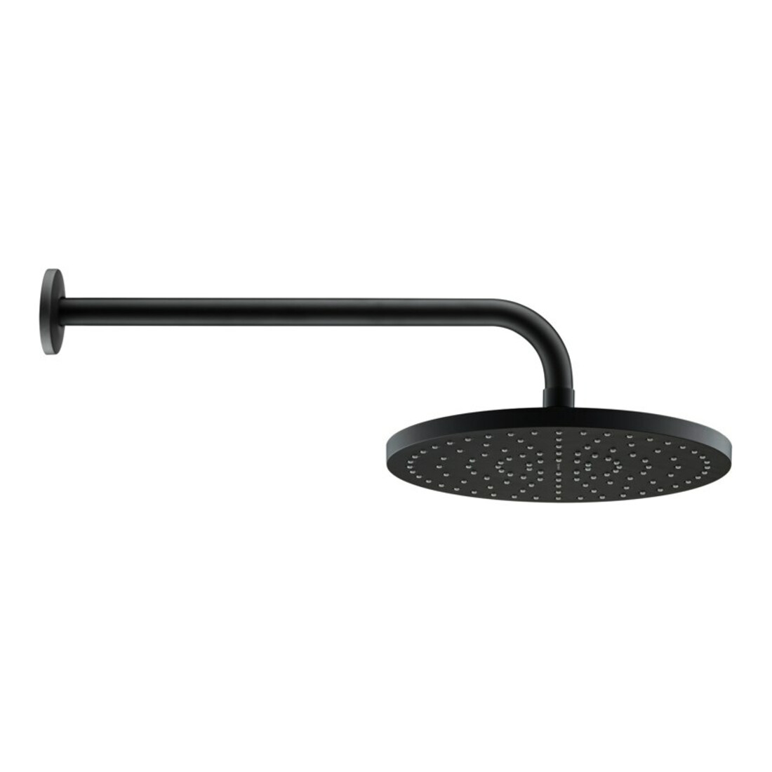 Duravit Douche de tête 1jet 250 d 250 mm, raccord G 1/2, noir mat