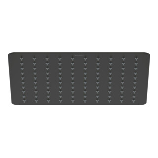 Duravit Douche de tête 1jet 300 300x300mm, raccord G 1/2, noir mat