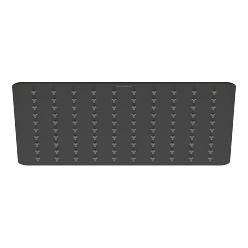 Duravit Douche de tête 1jet 300 300x300mm, raccord G 1/2, noir mat