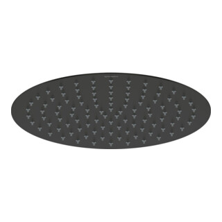 Duravit Douche de tête 1jet 300 d 300mm, raccord G 1/2, noir mat