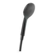 Duravit Douchette 1 jet 110 245 mm, Raccord G 1/2, noir mat-3
